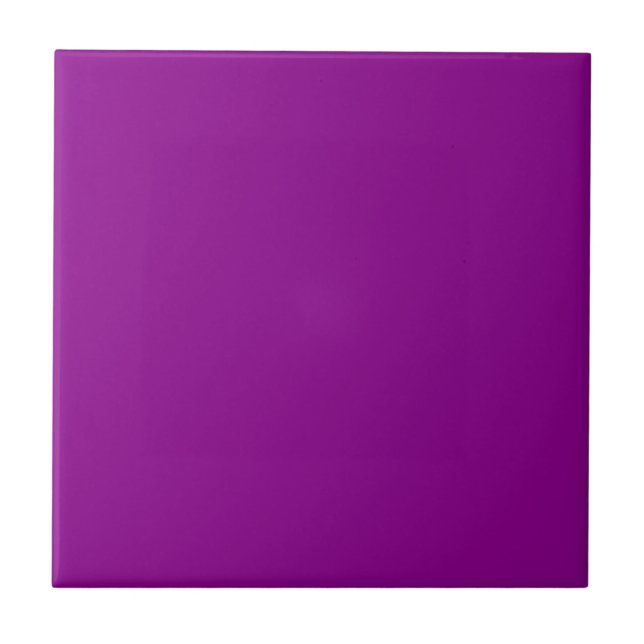 Farbe dunkler Magenta Fliese (Vorderseite)