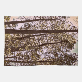 Farbe durch die Bäume Küchentuch