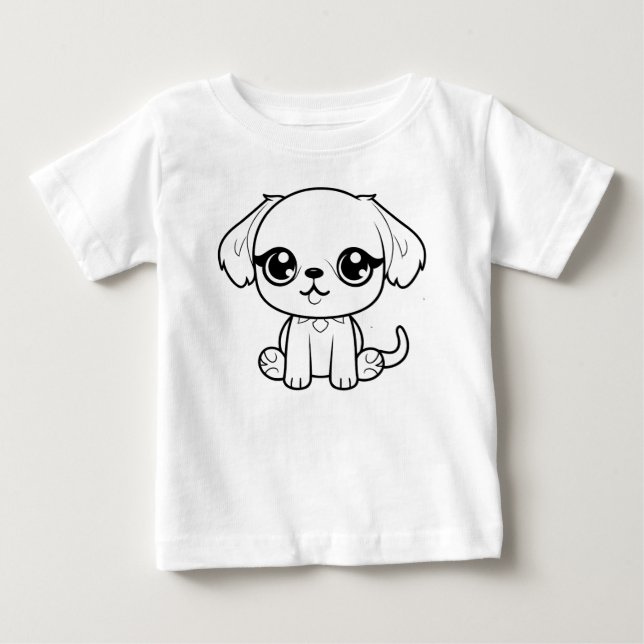 Farbe es selbst! baby t-shirt (Vorderseite)