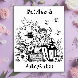 Farbe | Fairies und Märchen Poster