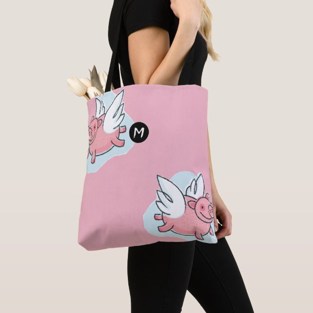 Farbe für das Fliegenschwein - Chinesische Jahresm Tasche (Von Nahem)