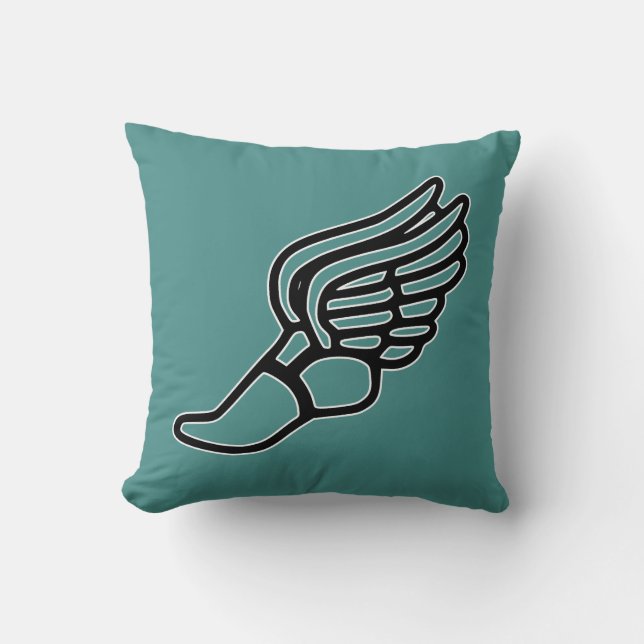Farbe für Track & Field Hermes mit Wingfoot Kissen (Vorderseite)