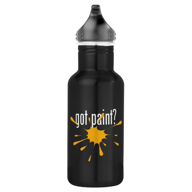 Farbe got? (Paintball) Edelstahlflasche (Rechts)
