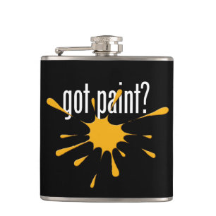 Farbe got? (Paintball) Flachmann