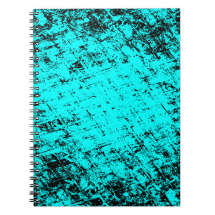 Farbe grunge türkis Hintergrund. Halftone Notizblock
