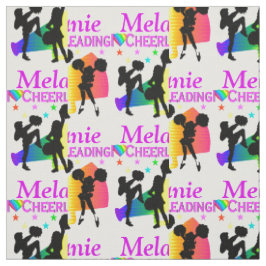 FARBE I LIEBE CHEERLEADING PERSONALISIERT FABRIC STOFF
