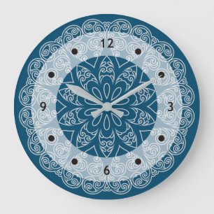 Farbe - Ihr eigenes MANDALA - Farbbuch 1a Große Wanduhr
