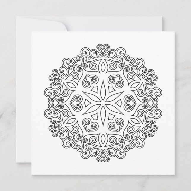 Farbe Ihr eigenes MANDALA - Farbbuch 2 (Vorderseite)