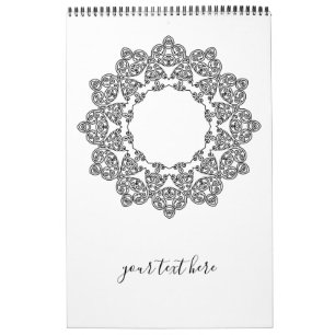 Farbe Ihr eigenes MANDALA - Farbbuch 3 Kalender