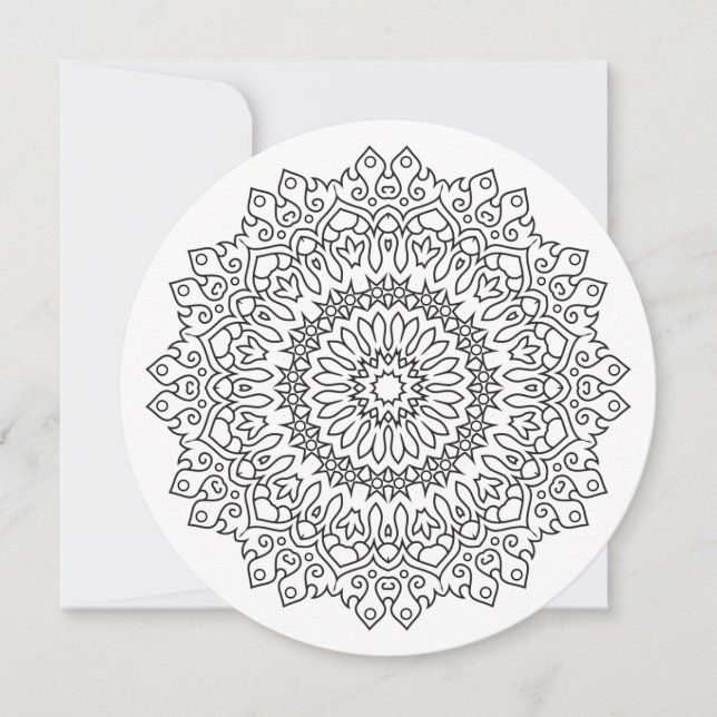 Farbe Ihr eigenes MANDALA - Farbbuch 4 (Vorderseite)