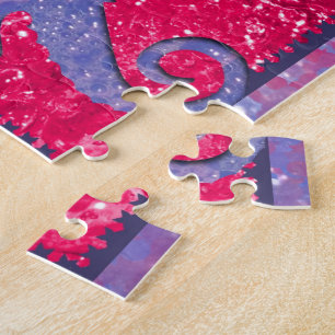 Farbe Ihre Welt Kinder Bath Seepferd Jigsaw Puzzle