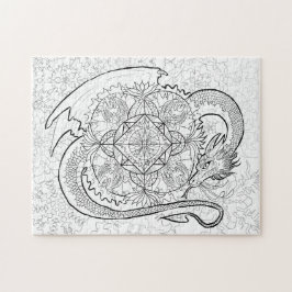Farbe Ihres eigenen Drachen Mandala