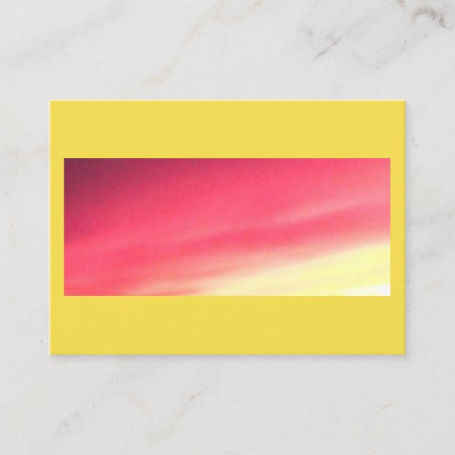 Farbe Illustriert Visitenkarte (Vorderseite)