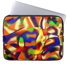 Farbe imposanter Farben, Orange und Blau gekämpft