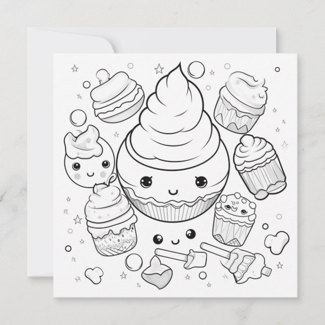 Farbe in Geschenkkarte (Vorderseite)