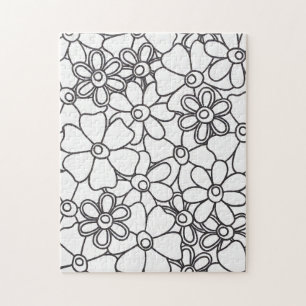 FARBE IT Fun FlowerStack Mandala Coloring Puzzle