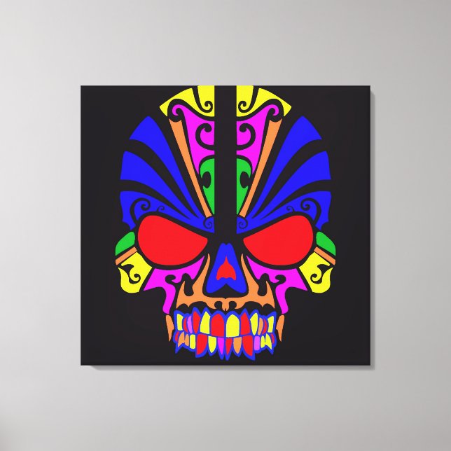 Farbe Leinwanddruck (Vorderseite)