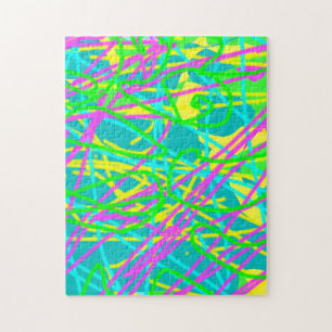 Färbe meine Träume Kritzelmuster Expressive Kunst