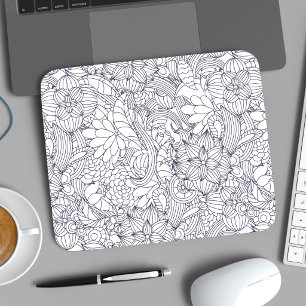 Färbe mich ein, bevor du botanische•Custom versche Mousepad