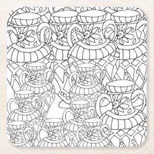 Färbe mich Vasen Untersetzer