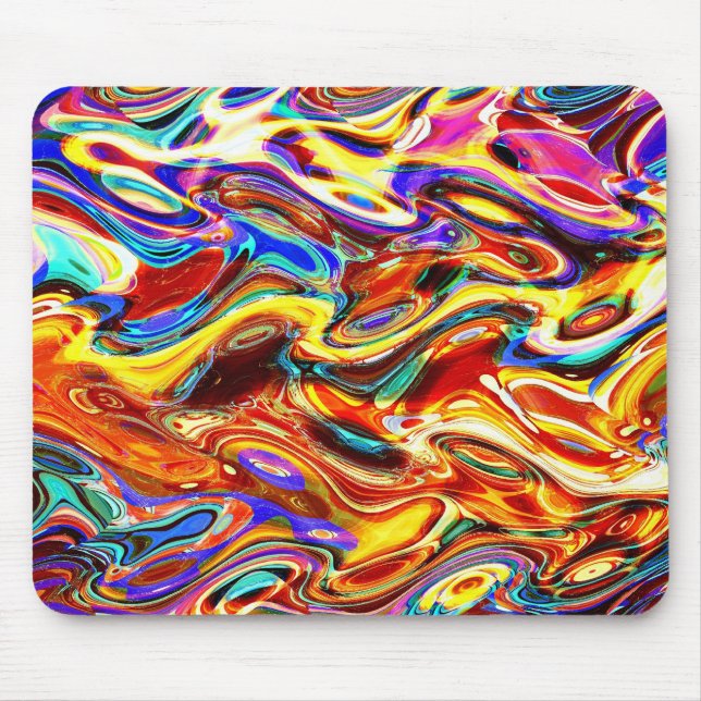 Farbe Mix 01 Mousepad (Vorne)