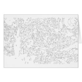 Farbe nach Zahlen: Die Starry Night Card