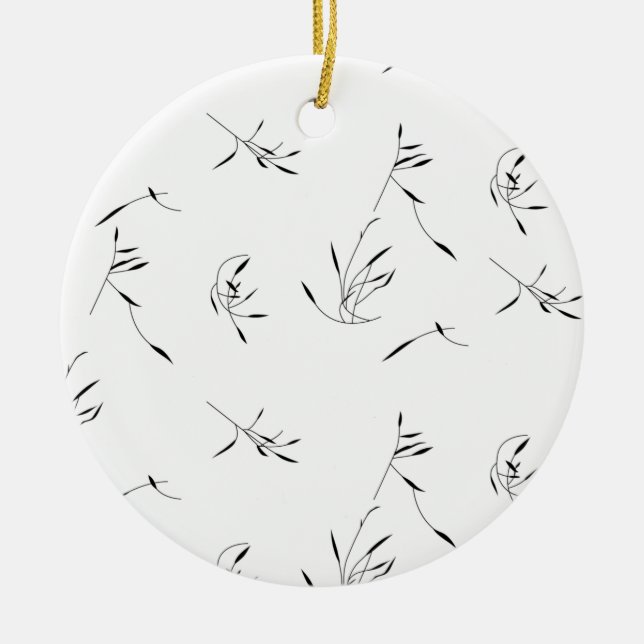 Farbe Neueste benutzerdefinierte TextLogo-Keramik- Keramik Ornament (Vorne)