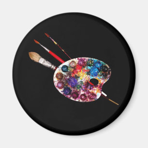 FARBE PALETTE, Maler Magnet