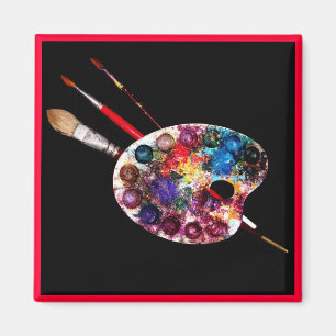 FARBE PALETTE, Maler Magnet