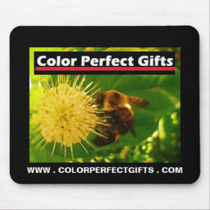 Farbe perfekt Geschenke Werbung Hummelnectar Mousepad