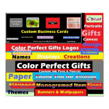 Farbe perfekt Geschenke Werbung