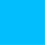 Farbe tiefer Himmel Freistehende Fotoskulptur<br><div class="desc">Farbe tiefer Himmel blau 00BFFF</div>