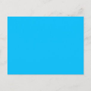 Farbe tiefer Himmel Postkarte