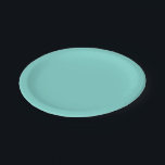 Farbe: Türkis Pappteller<br><div class="desc">Solid Türkis Aqua Hintergrund Wenn Sie möchten, können Sie auch Ihre eigenen Bilder und / oder Text zu diesem soliden Hintergrund zu erstellen, um Ihre eigenen einzigartigen, einzigartigen Design. Diese Farbe koordiniert mit vielen anderen Mustern, die die gleiche Farbe haben, wie z.B. Chevrons, marokkanische Vierfolien, Polka-Punkte, Streifen, griechische Schlüssel, Damaskus,...</div>