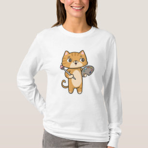 Farbe und Pinselstrich T-Shirt