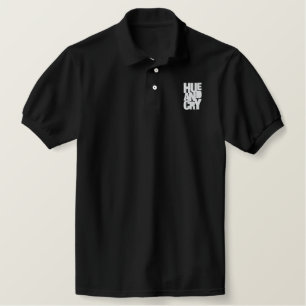 Farbe und Schrei - bestickt - PoloShirt (Mens/Schw
