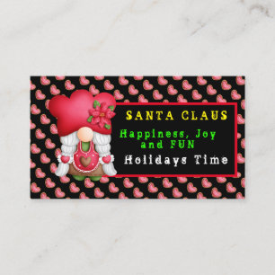 Farbe und Text des Herzens anpassen Visitenkarte