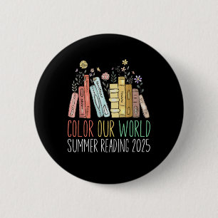 Farbe - unsere Welt - Sommerlesen 2025 Button