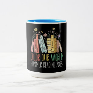 Farbe - unsere Welt - Sommerlesen 2025 Zweifarbige Tasse