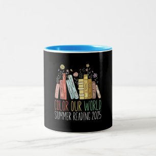 Farbe - unsere Welt - Sommerlesen 2025 Zweifarbige Tasse