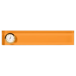 Farbe UT orange Namensplakette