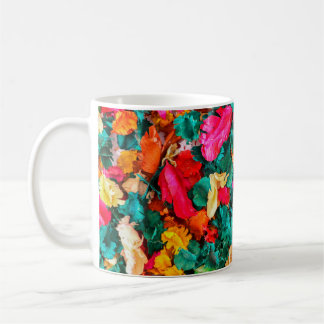 Farbe von getrockneten Blumenspotpourri, Aroma, Ar Kaffeetasse