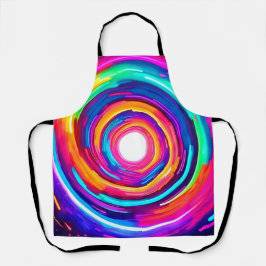 Farbe Vortex: Dynamisches Design Schürze