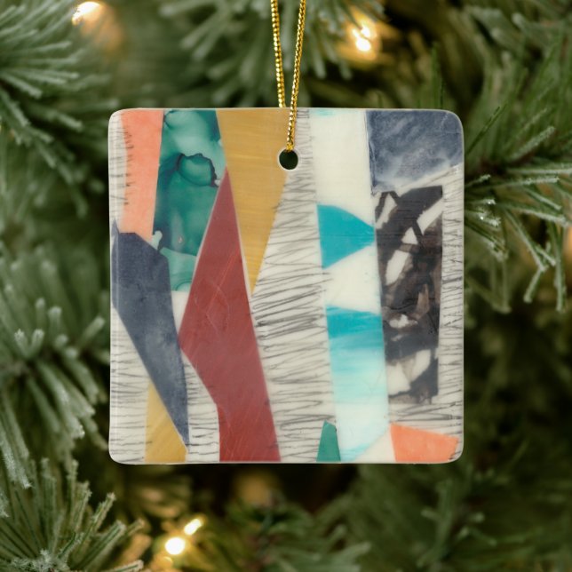 FarbEdge II Keramikornament (Baum)