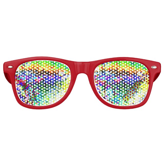 Farbeis Partybrille (Vorderseite)