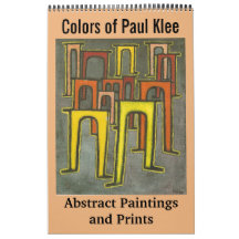 Farben Abstrakter Gemälde und Drucke von Paul Klee