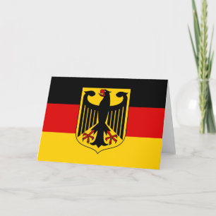 Farben anzeigen - Deutschland Dankeskarte