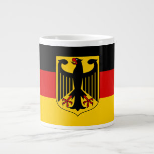 Farben anzeigen - Deutschland Jumbo-Tasse