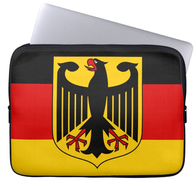 Farben anzeigen - Deutschland Laptopschutzhülle (Vorderseite)