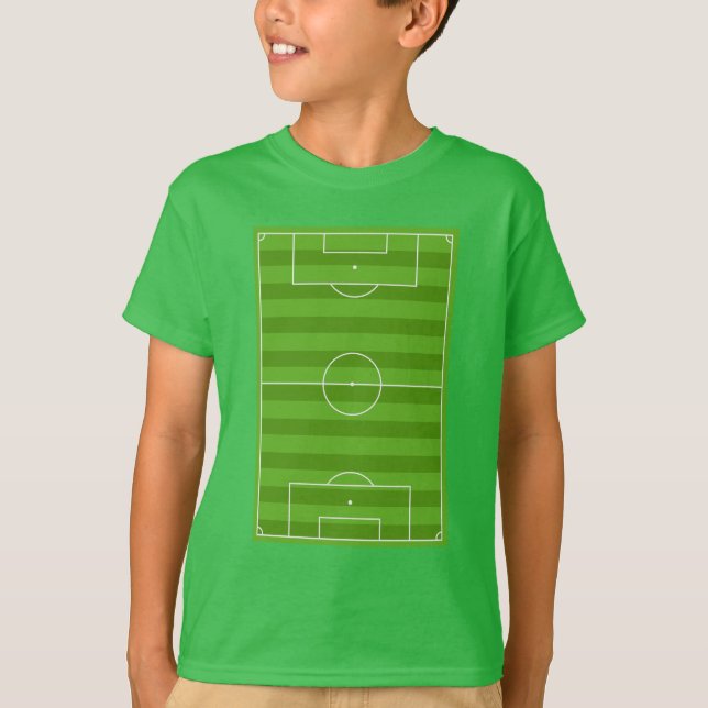 Farben anzeigen - Fußball T-Shirt (Vorderseite)